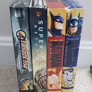Marvel and DC DVD's and Box sets, and Blue ray